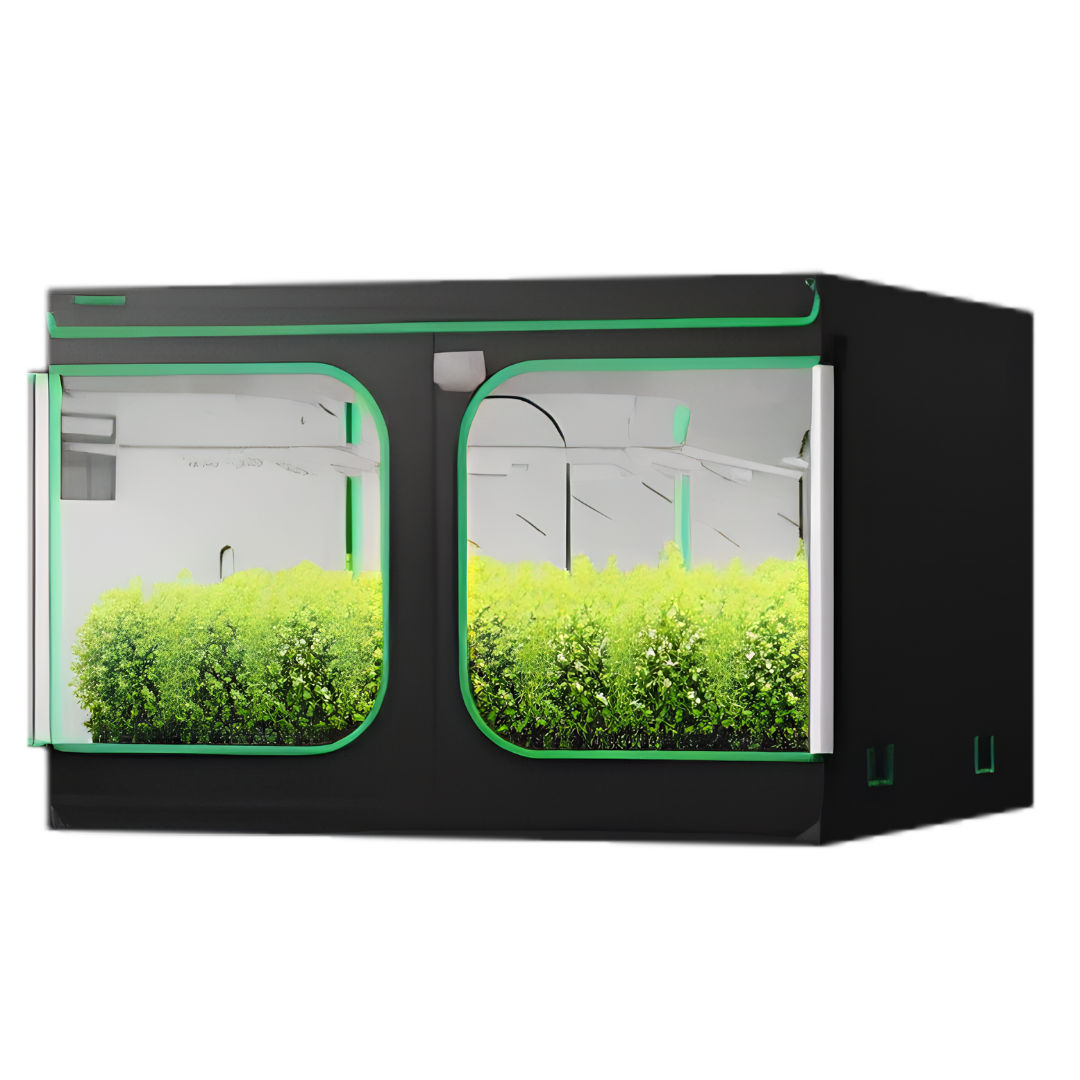 Vivosun Grow Tent 10x10 S108, High Reflective Mylar with 1680D Oxford Canvas & Heavy-Duty Metal Support 120"x120"x80"