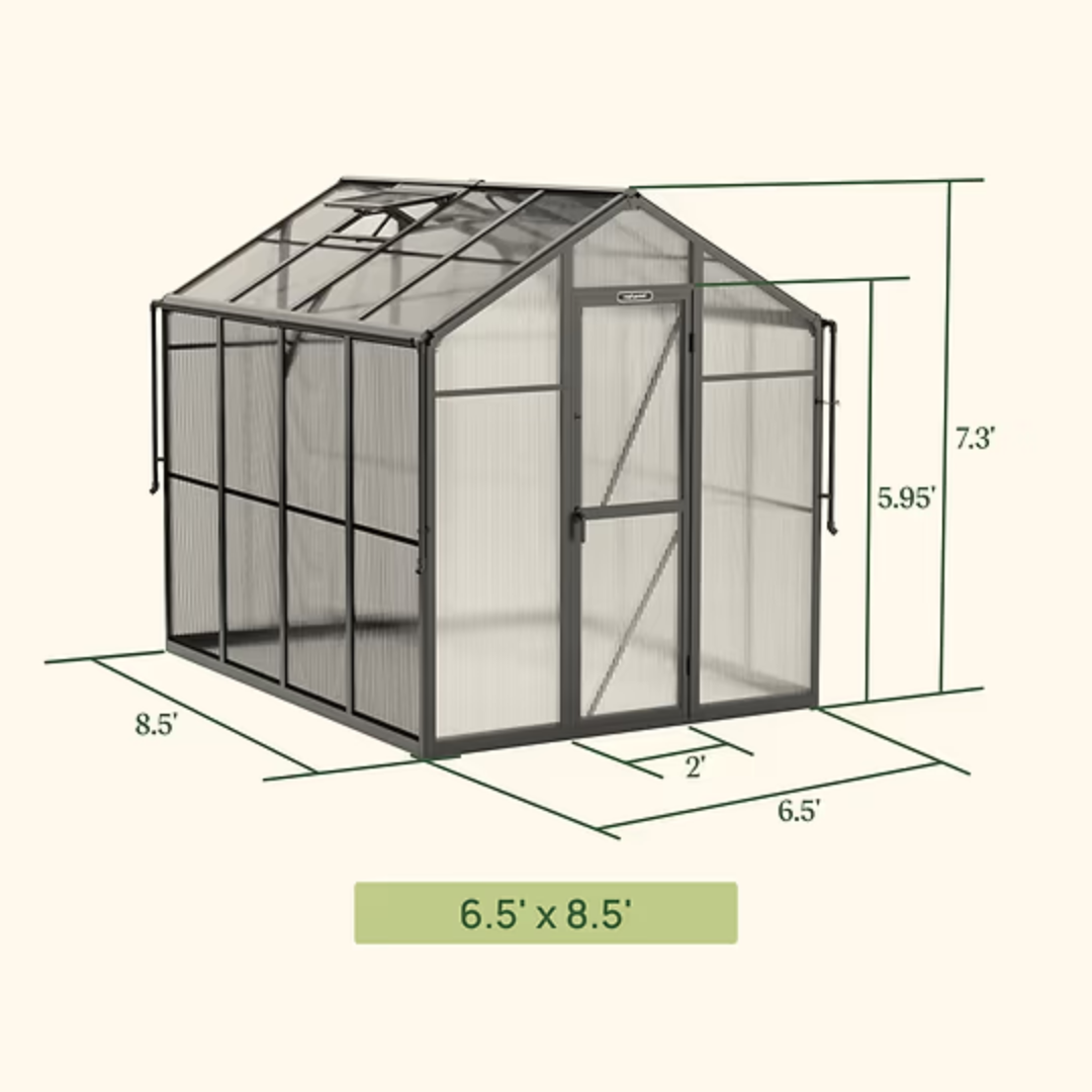 Vego Junior Victorian Greenhouse - 6.5ft Wide