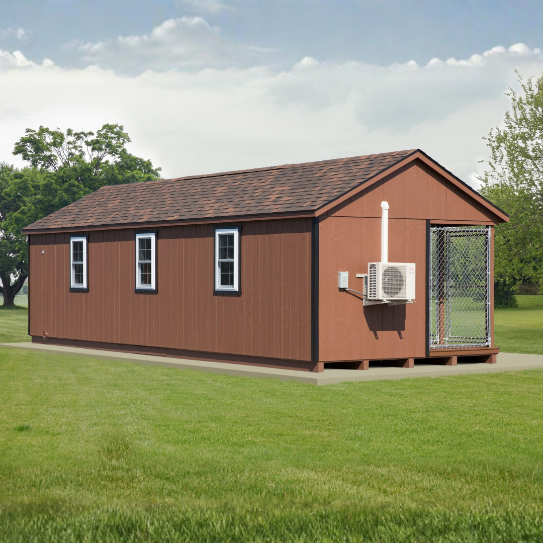 Bird in Hand 12×32 8-Run Commercial Kennel