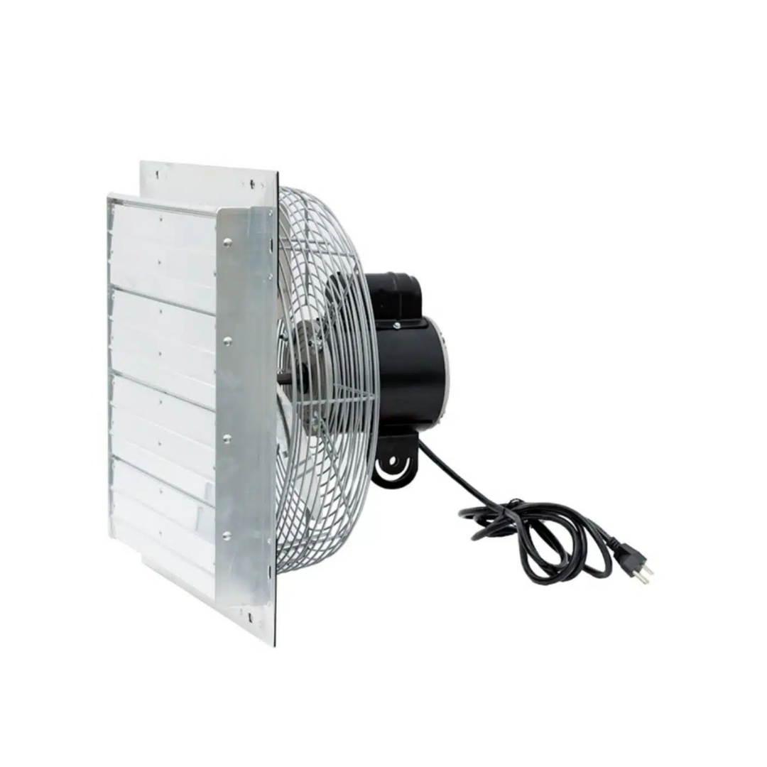 Bird in Hand Electric Exhaust Fan With Shutters