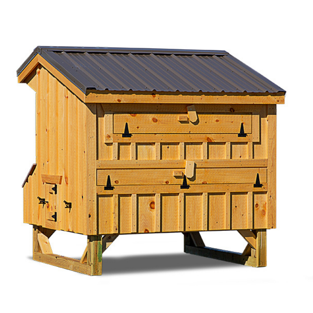 Bird-in-Hand 4×6 Quaker Chicken Coop