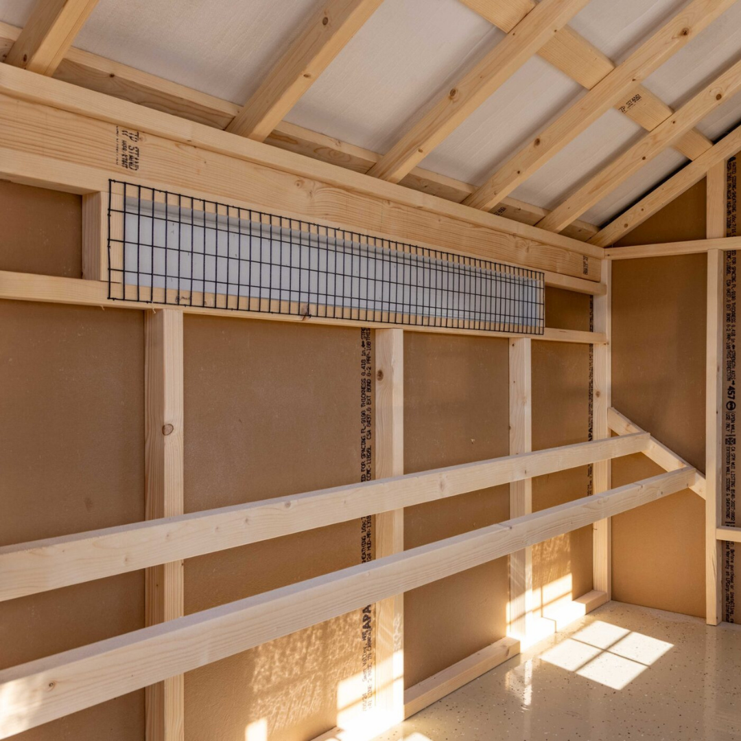 Bird-in-Hand 5×8 Quaker Chicken Coop