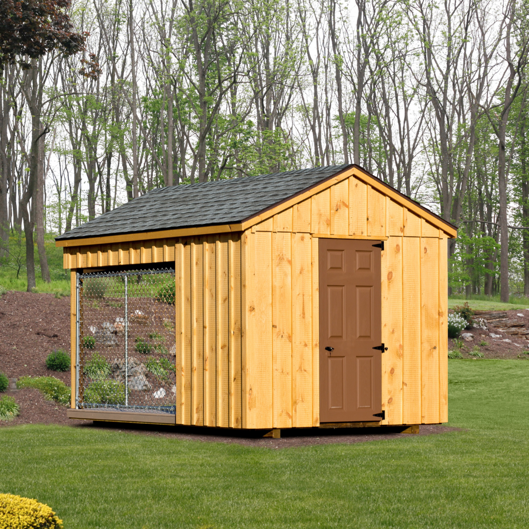 Bird in Hand 8×12 Single Dog Kennel