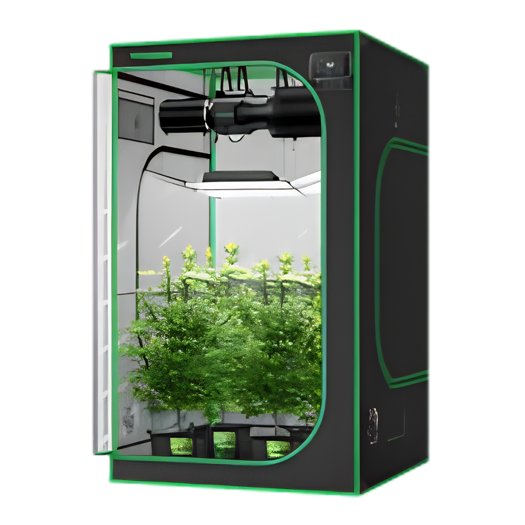 VIVOSUN CLEARANCE | Smart Grow Tent Kit GIY-SGS-44 4x4, 4-Plant Complete System, with WiFi E42A+ Controller