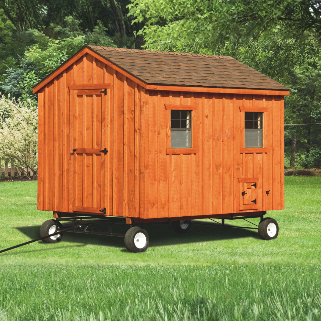 Bird-in-Hand 8×10 A-Frame Chicken Coop