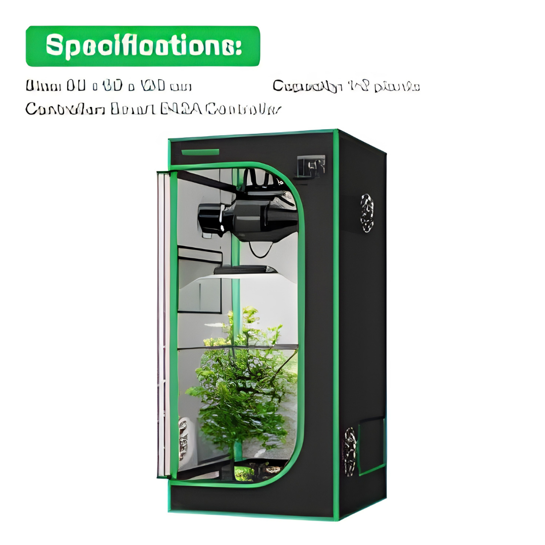 VIVOSUN Smart Grow Tent Kit GIY-SGS-22 2x2, 1-Plant Complete System, with WiFi E42A+ Controller