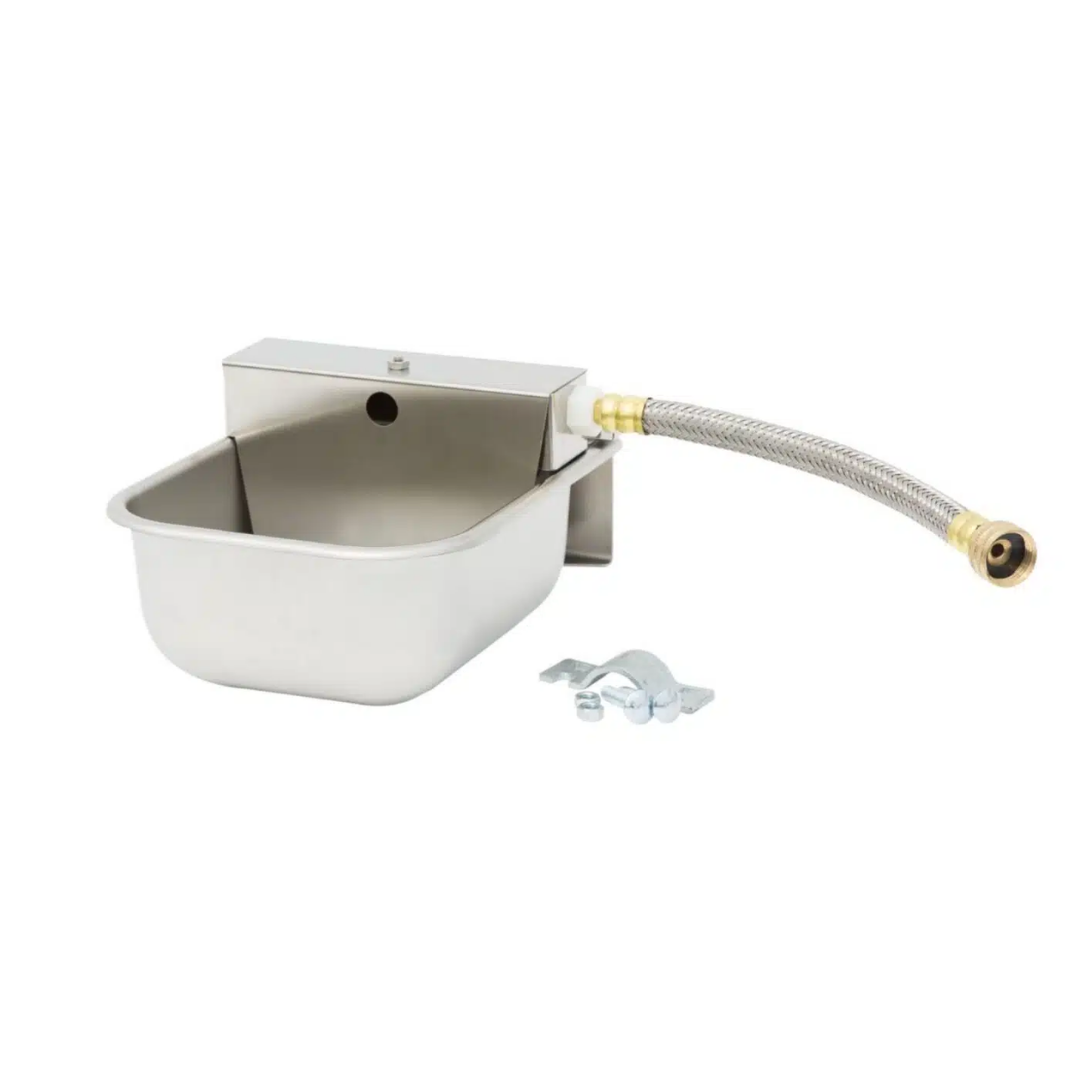 Bird in Hand Auto Stainless Steel Water Bowl w/Float