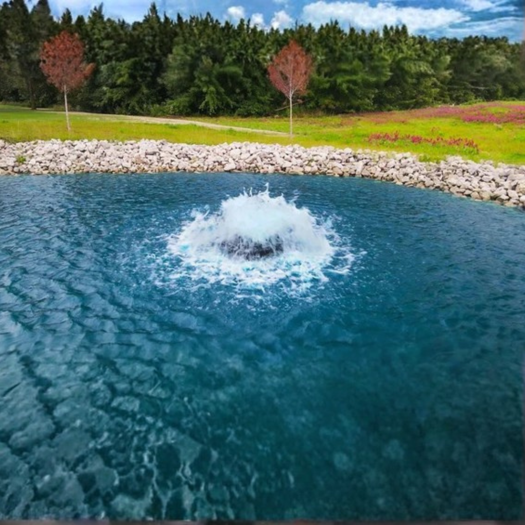 Scott Aerator Boilermaker for Medium, Residential Ponds 1 hp 230 volts
