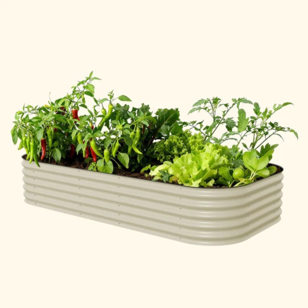 Vego 17" Tall 10 In 1 Jumbo Modular Metal Raised Garden Bed Kit