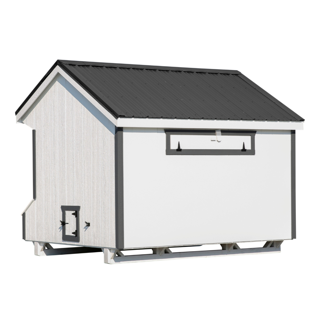 Bird-in-Hand 7×10 Quaker Chicken Coop