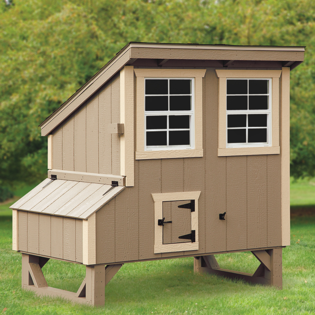 Bird-in-Hand 4×5 Lean-To Chicken Coop