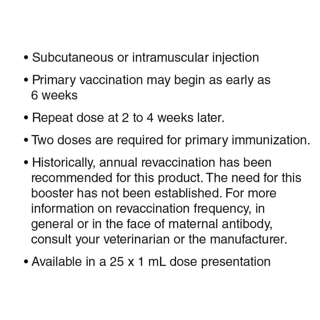 Bird in Hand Nobivac 5-Way Vaccine Shots with Syringes