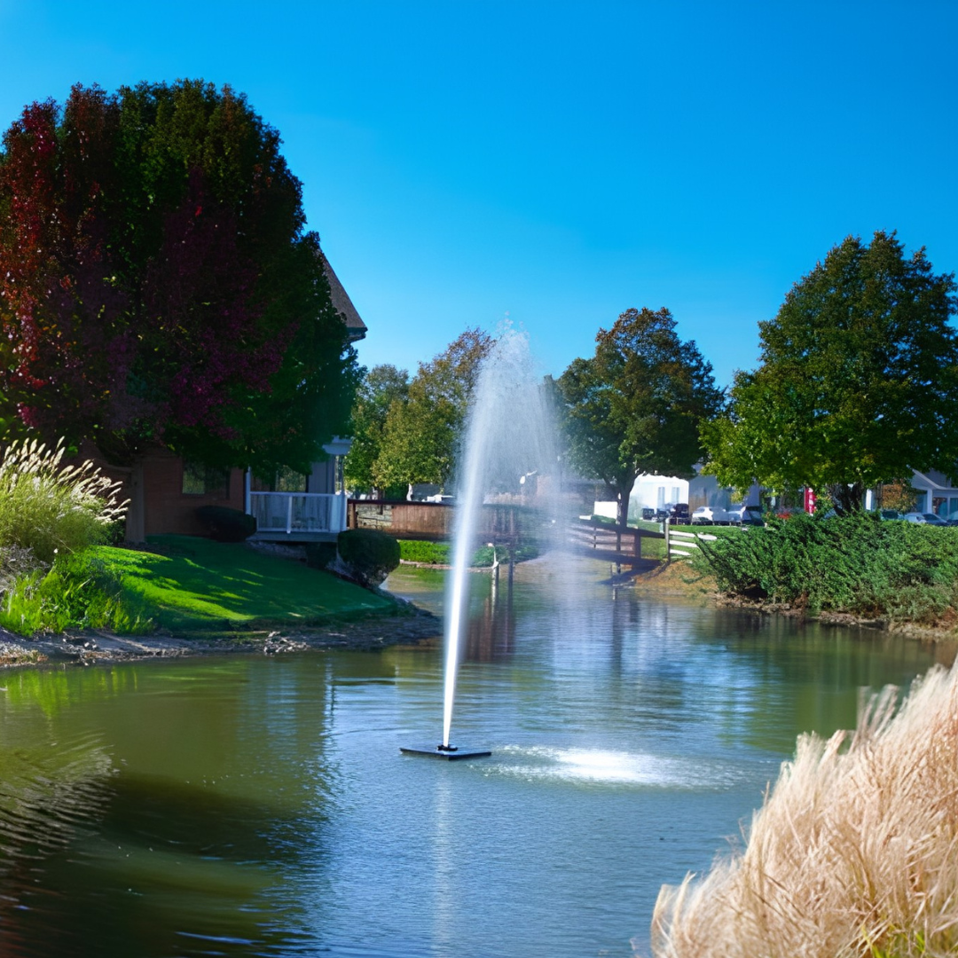 Scott Aerator Gusher Fountain For Medium, Residential Ponds ¾ hp 230 volts