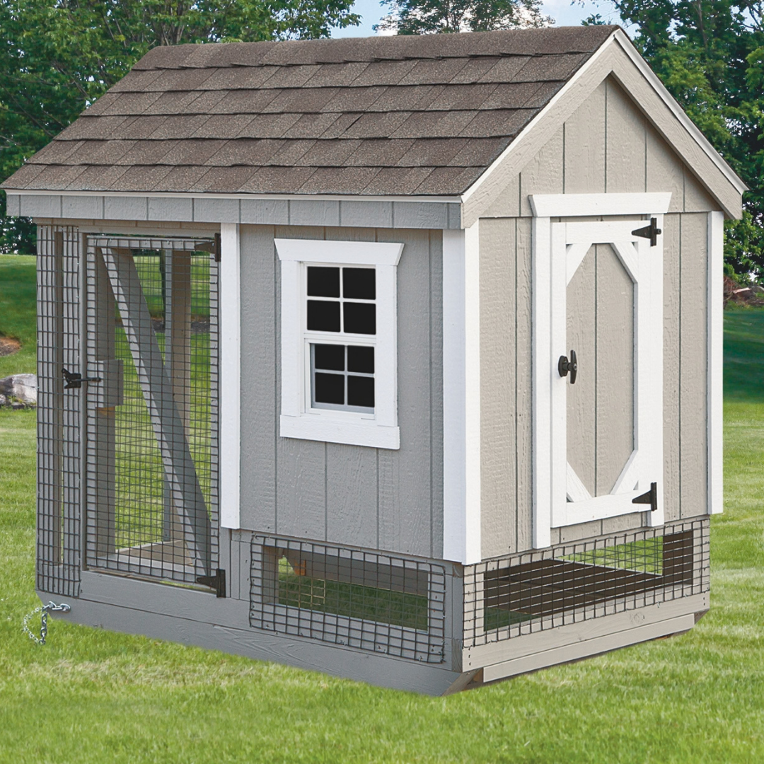 Bird in Hand 4×6 A-Frame Combination Chicken Coop