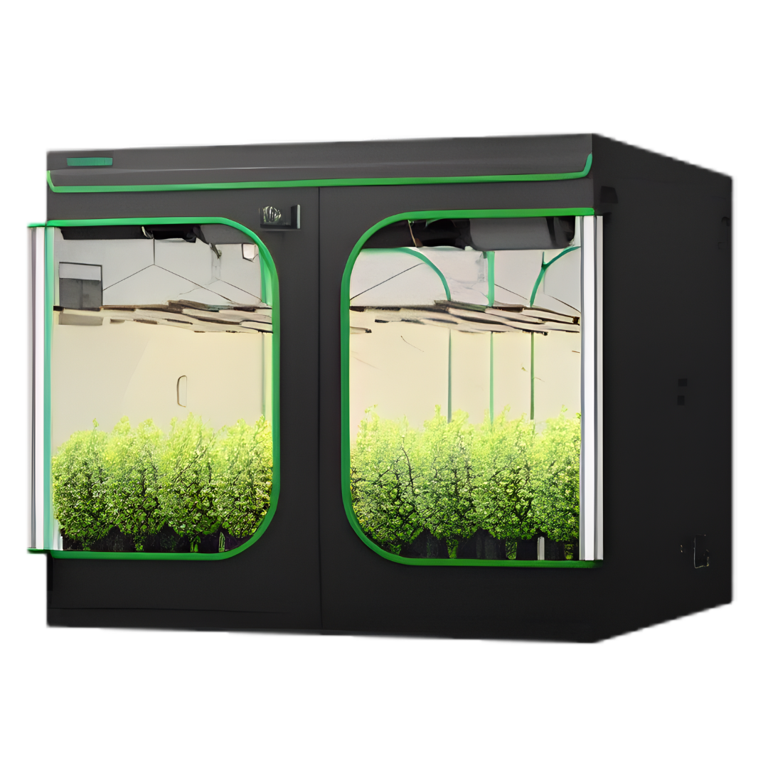Vivosun Smart Grow Tent Kit 8x8 Complete Indoor Grow System with Smart Controller, Full-Spectrum LED Grow Light & Ventilation Automation System, 1680D Mylar Tent 96"x96"x80"