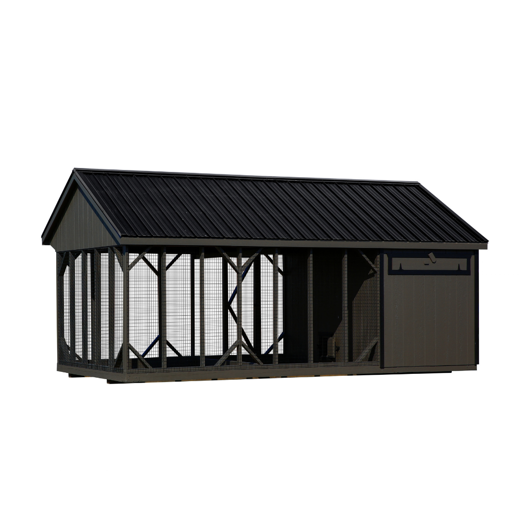 Bird in Hand 10×20 Quaker Combination Chicken Coop