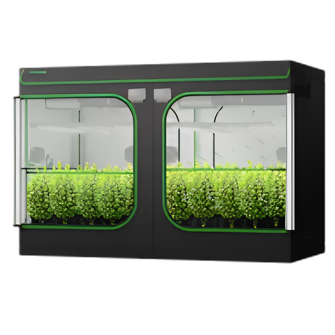 Vivosun Grow Tent Pro 10x5 P105, High Reflective Mylar with 2000D Oxford Canvas & Heavy-Duty Metal Support 120"x60"x80"