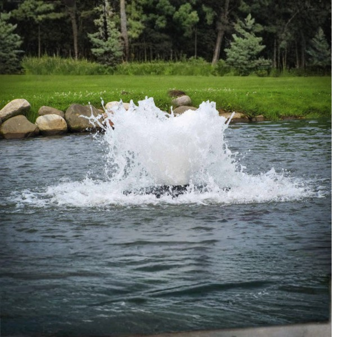 Scott Aerator Boilermaker for Medium, Residential Ponds 1 ½ hp 230 volts