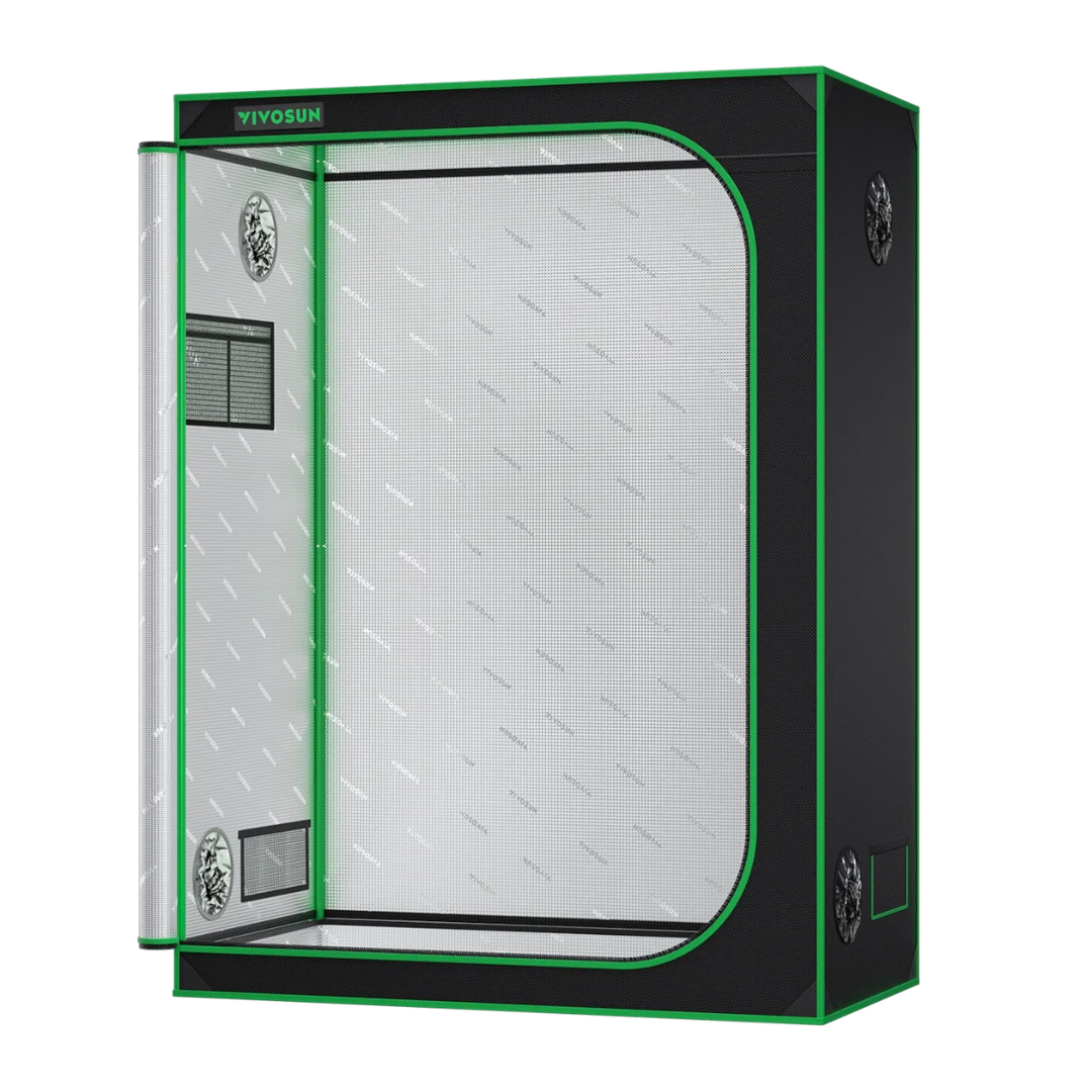 Vivosun Grow Tent 2x5 S538, 4-6 Plants Use, 600D Light-proof Oxford, 32″ x 60″ x 80″, For Indoor Plants Growing
