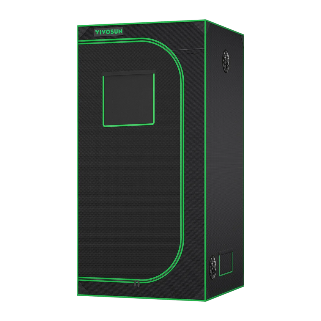 Vivosun Grow Tent 3x3 S336, 2-4 Plants Use, 600D Light-proof Oxford, 36″ x 36″ x 72″, For Indoor Plants Growing