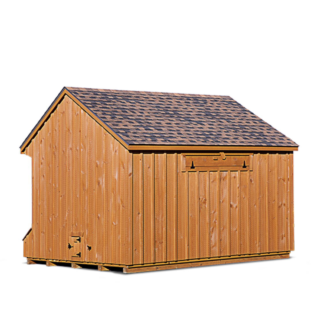 Bird-in-Hand 10×12 Quaker Chicken Coop