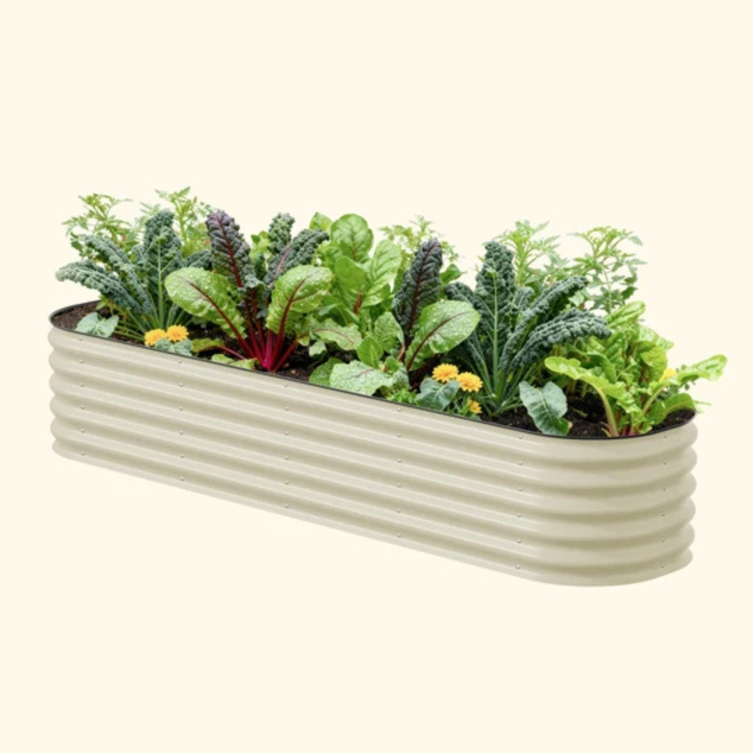 Vego 17" Tall 9 In 1 Large Modular Metal Raised Garden Bed Kit