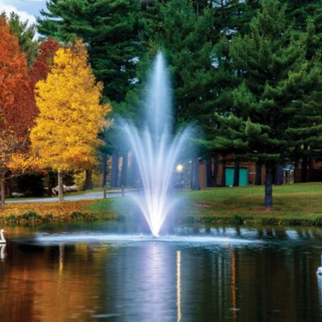 Scott Aerator Amherst Fountain For Small, Residential Ponds