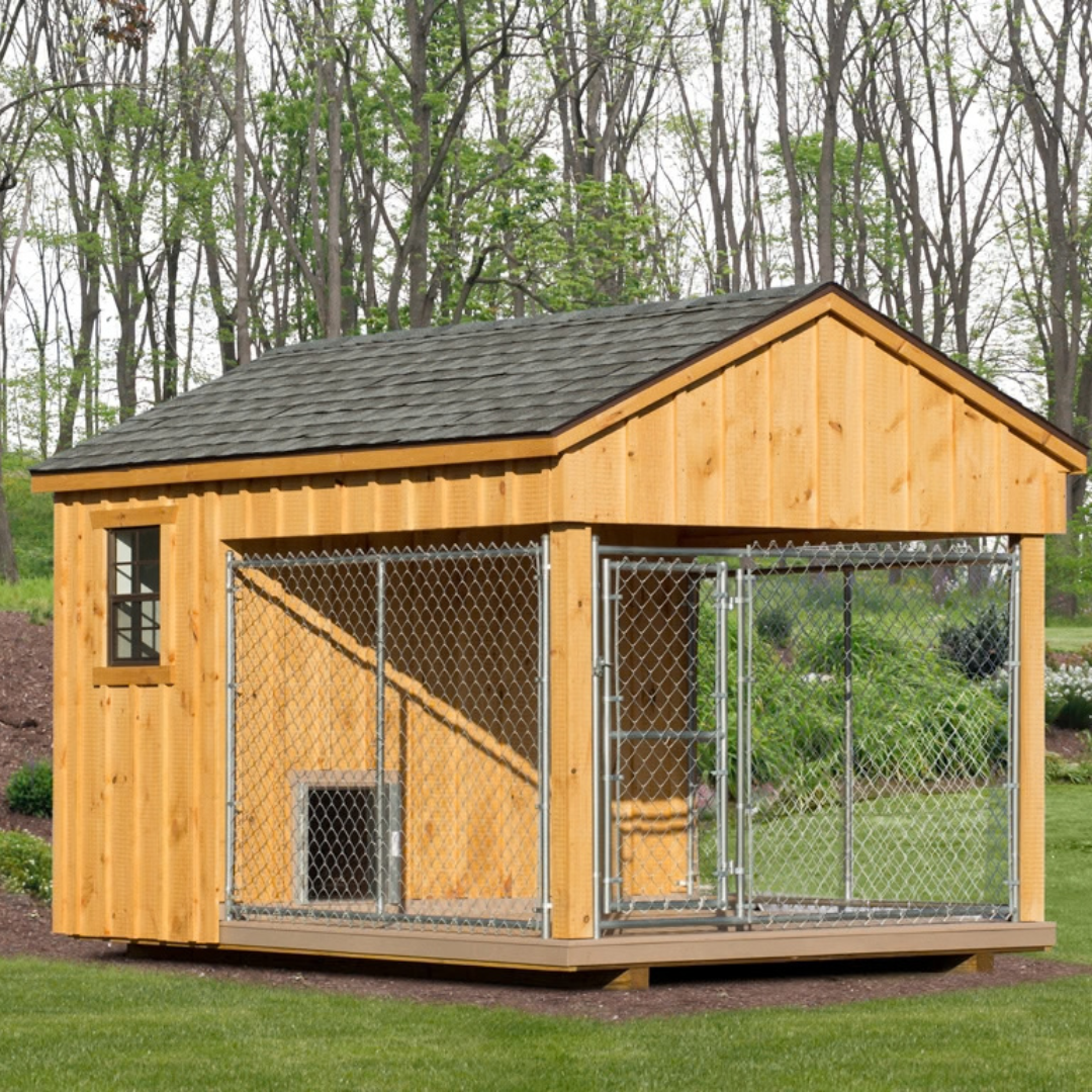 Bird in Hand 8×12 Single Dog Kennel