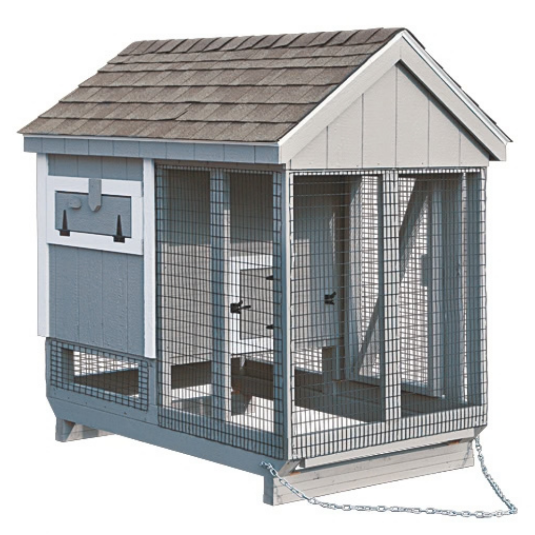 Bird in Hand 4×6 A-Frame Combination Chicken Coop