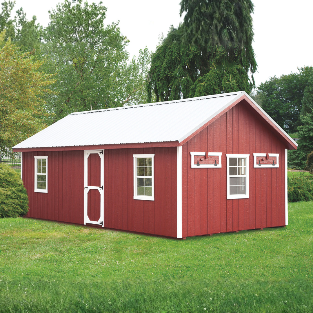 Bird-in-Hand 12×24 A-Frame Chicken Coop