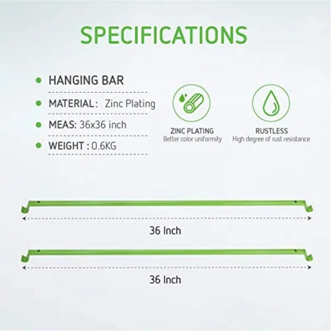 Vivosun Grow Tent Support Pole Hanging Bar for Grow Tent