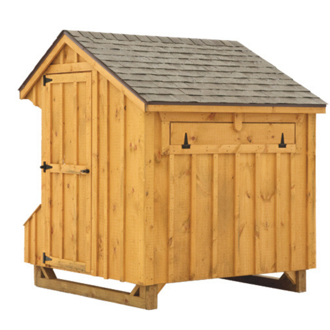 Bird-in-Hand 5×6 Quaker Chicken Coop