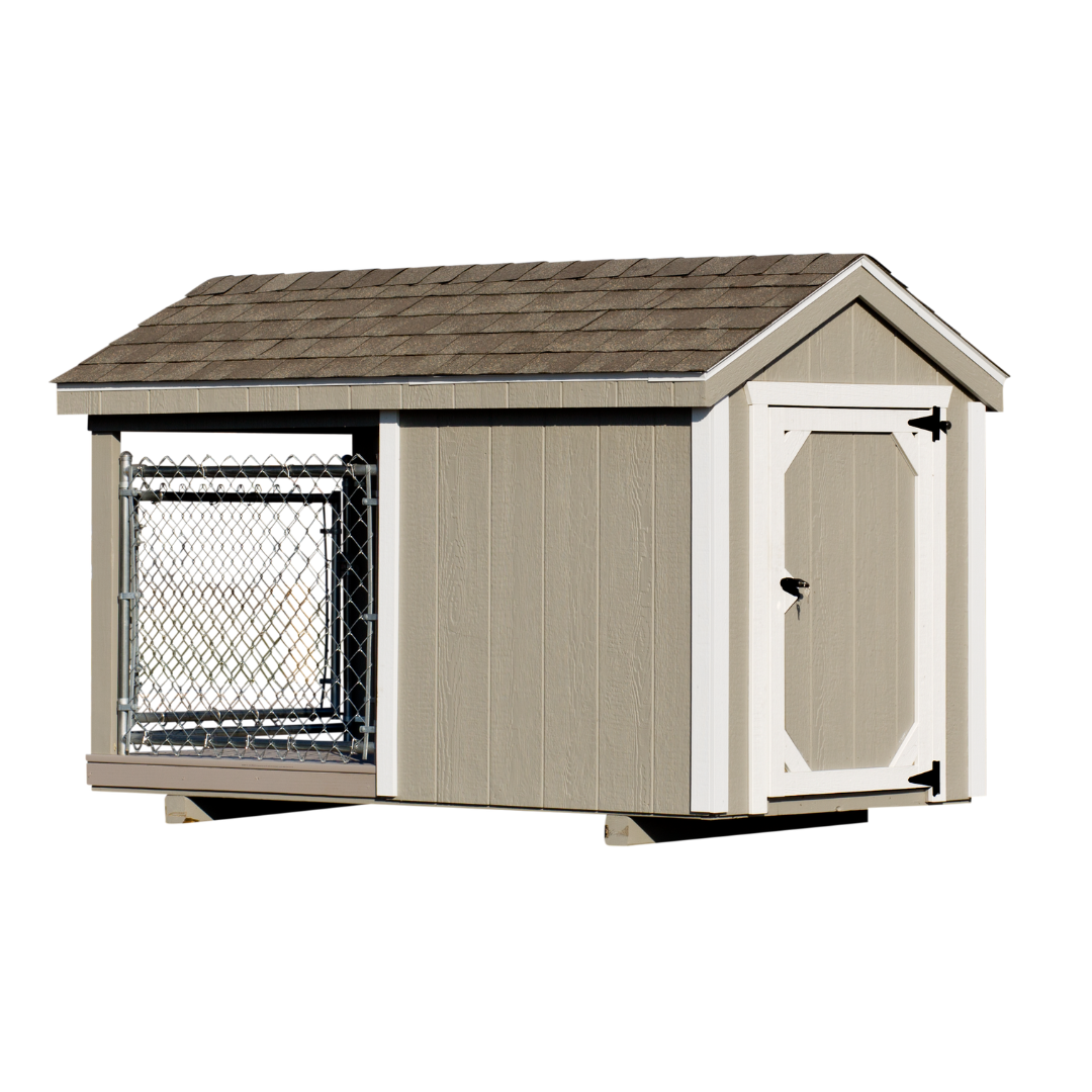 Bind in hand 4×8 Single Dog Kennel