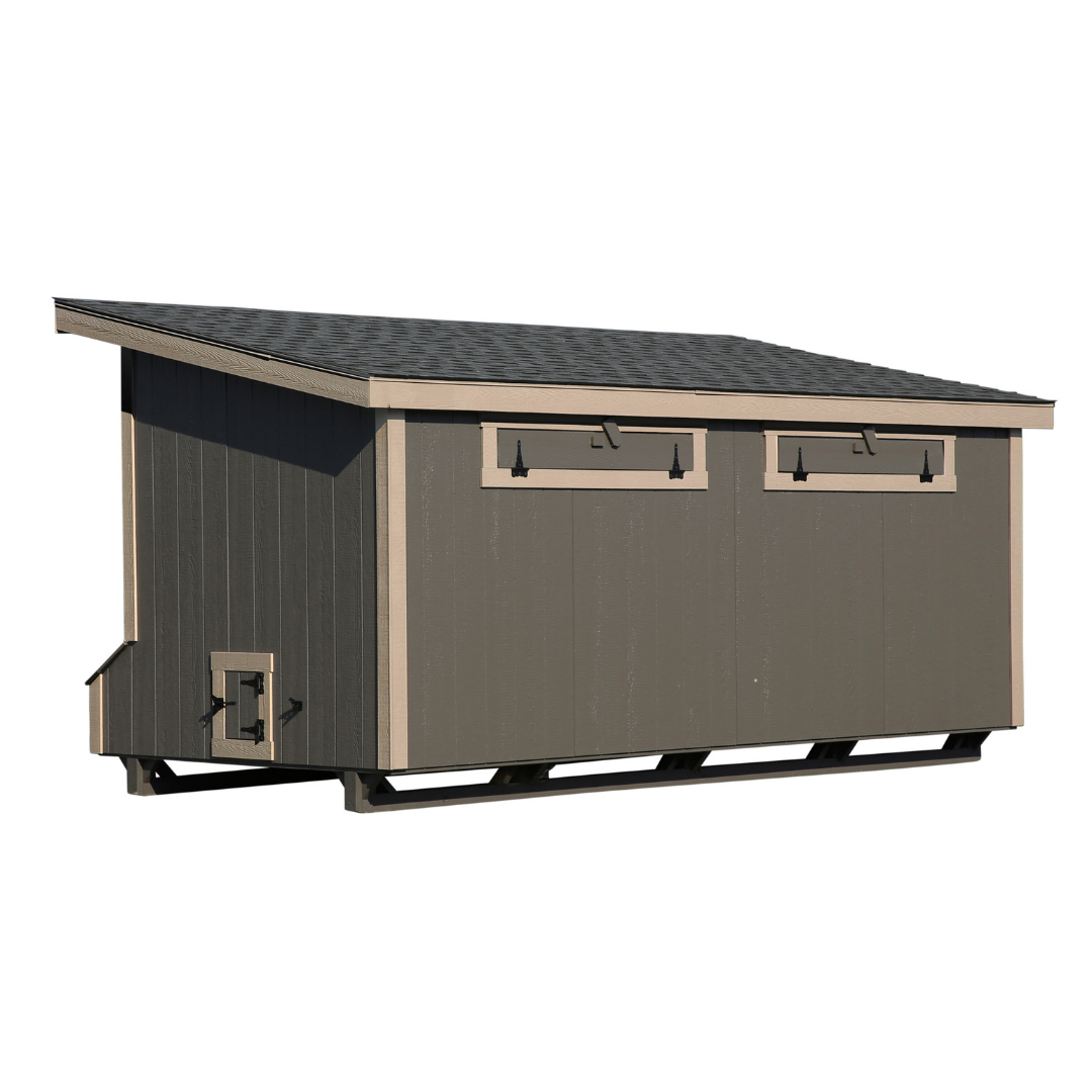 Bird-in-Hand 7×16 Lean-To Chicken Coop