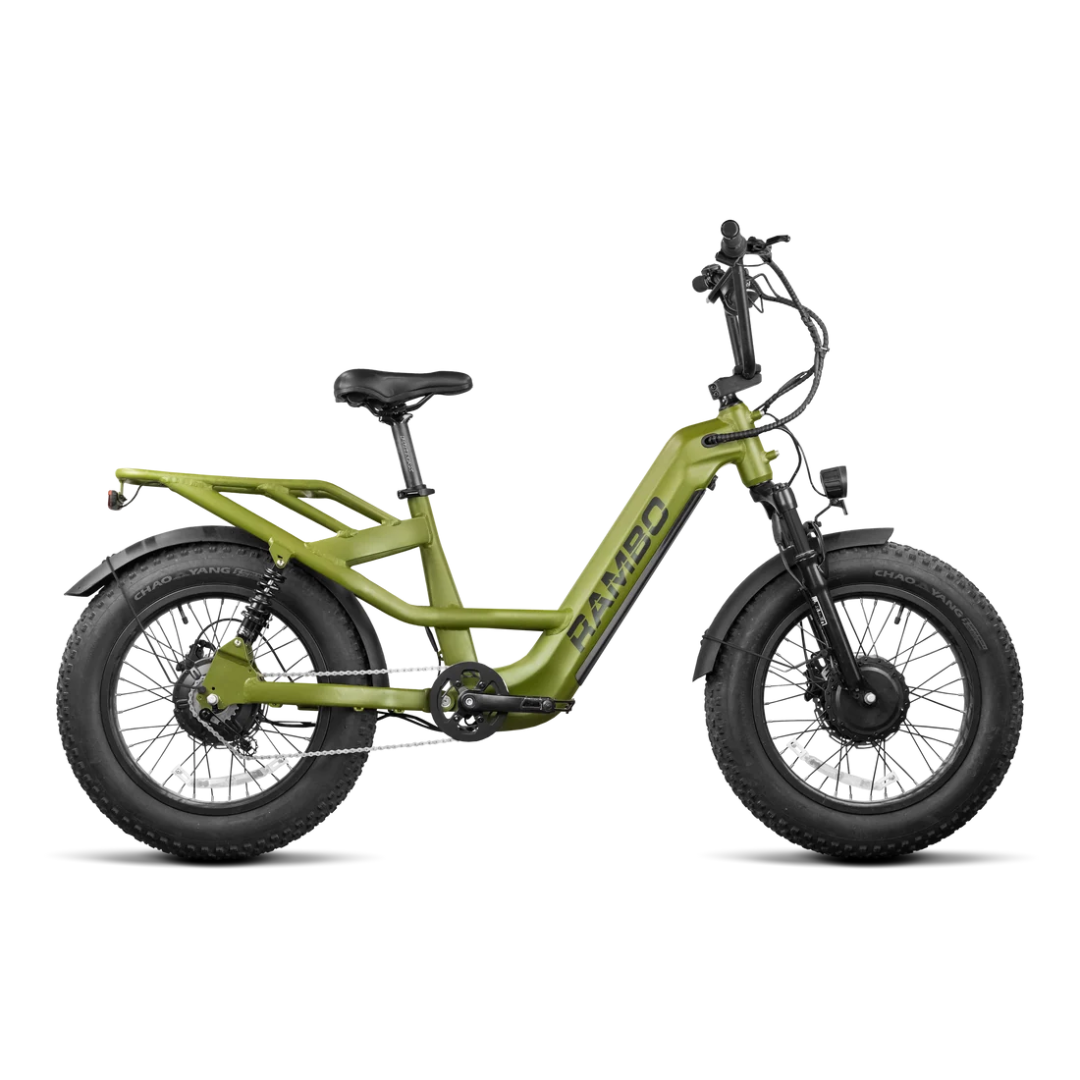 Rambo Bikes Revolt AWD Step Thru Bike – 15Ah