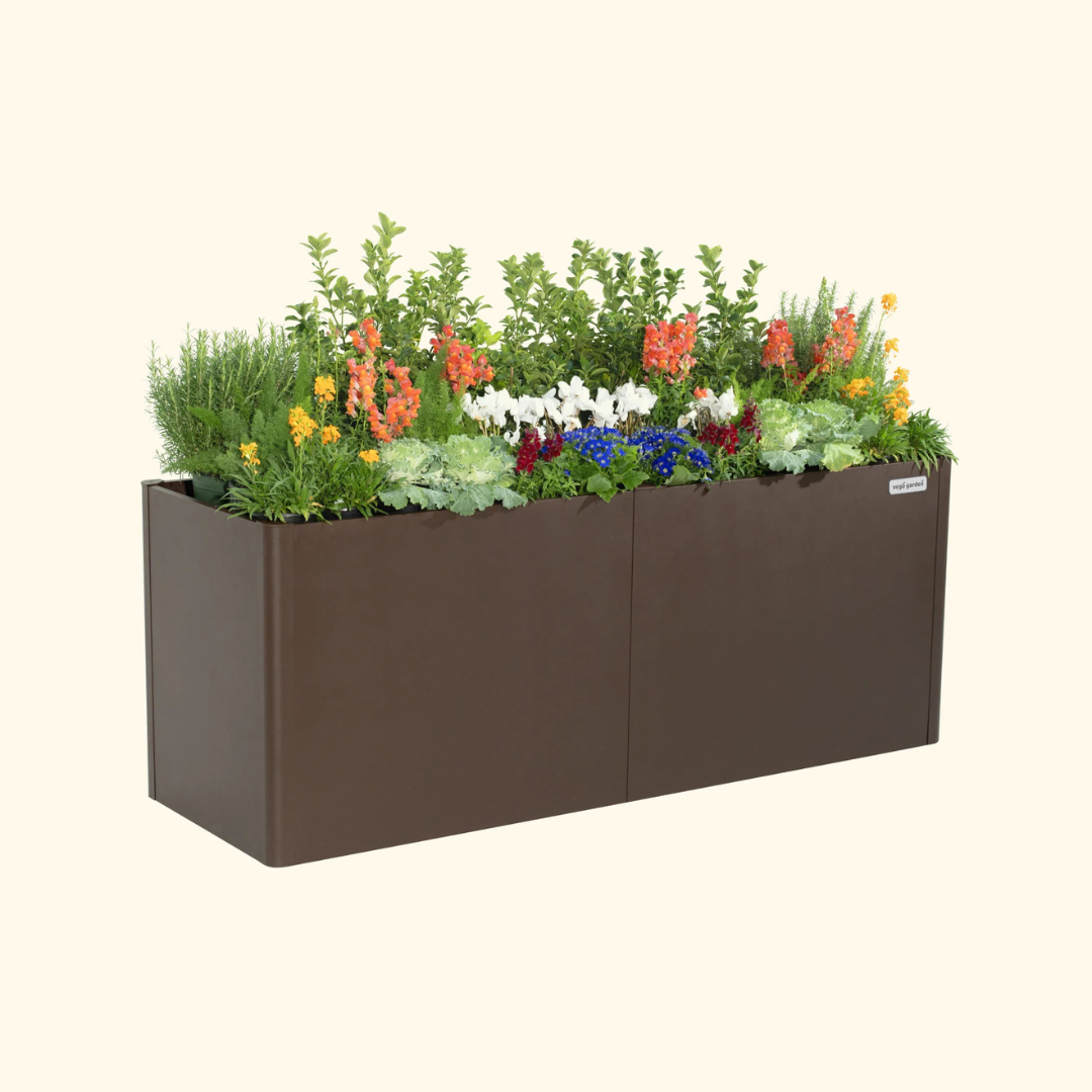 Vego 32" Extra Tall Modern Pro 27" x 83" Metal Raised Garden Bed