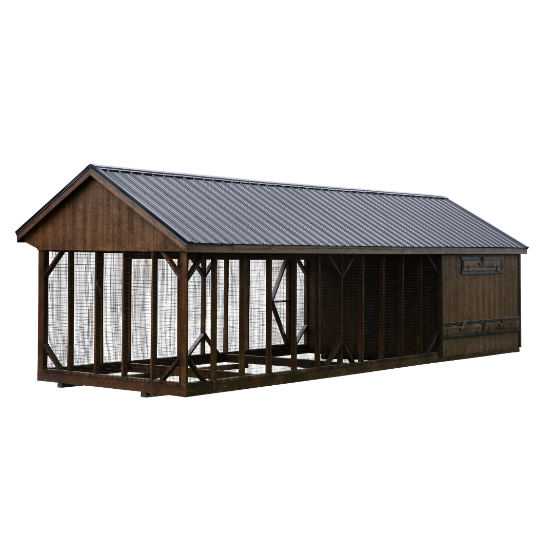 Bird in Hand 10×32 Quaker Combination Chicken Coop