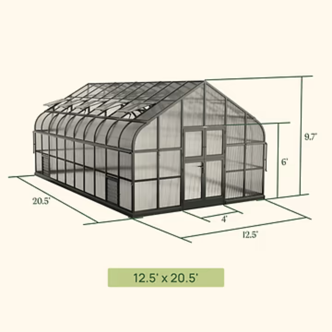 Vego Grand Pacific Greenhouse - 12.5ft Wide