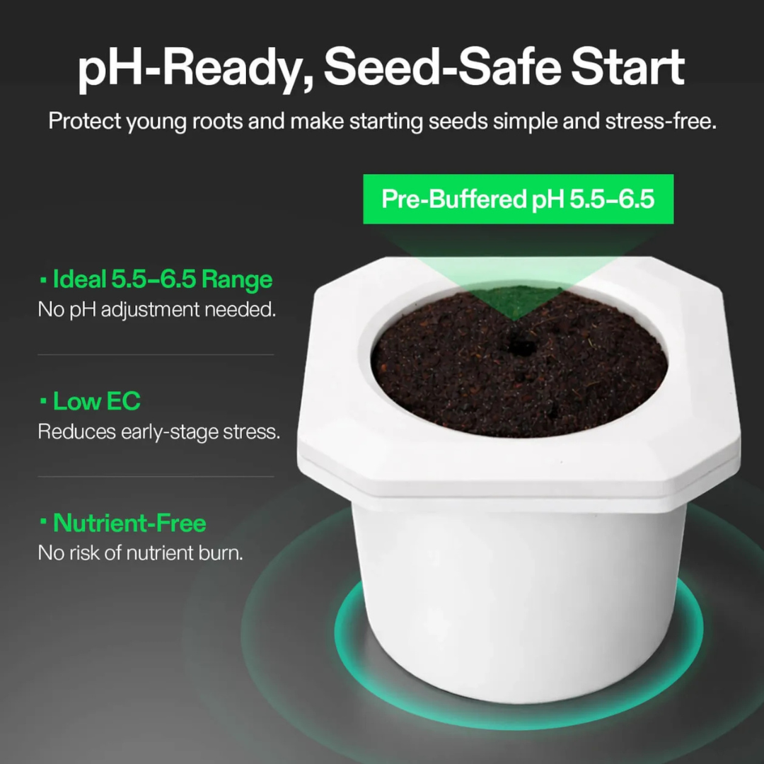 Vivosun FlexFeed DWC Hydroponices System Seed Rooter, 4-Pack Seed Starter Plugs, Compatible with VGrow DWC System