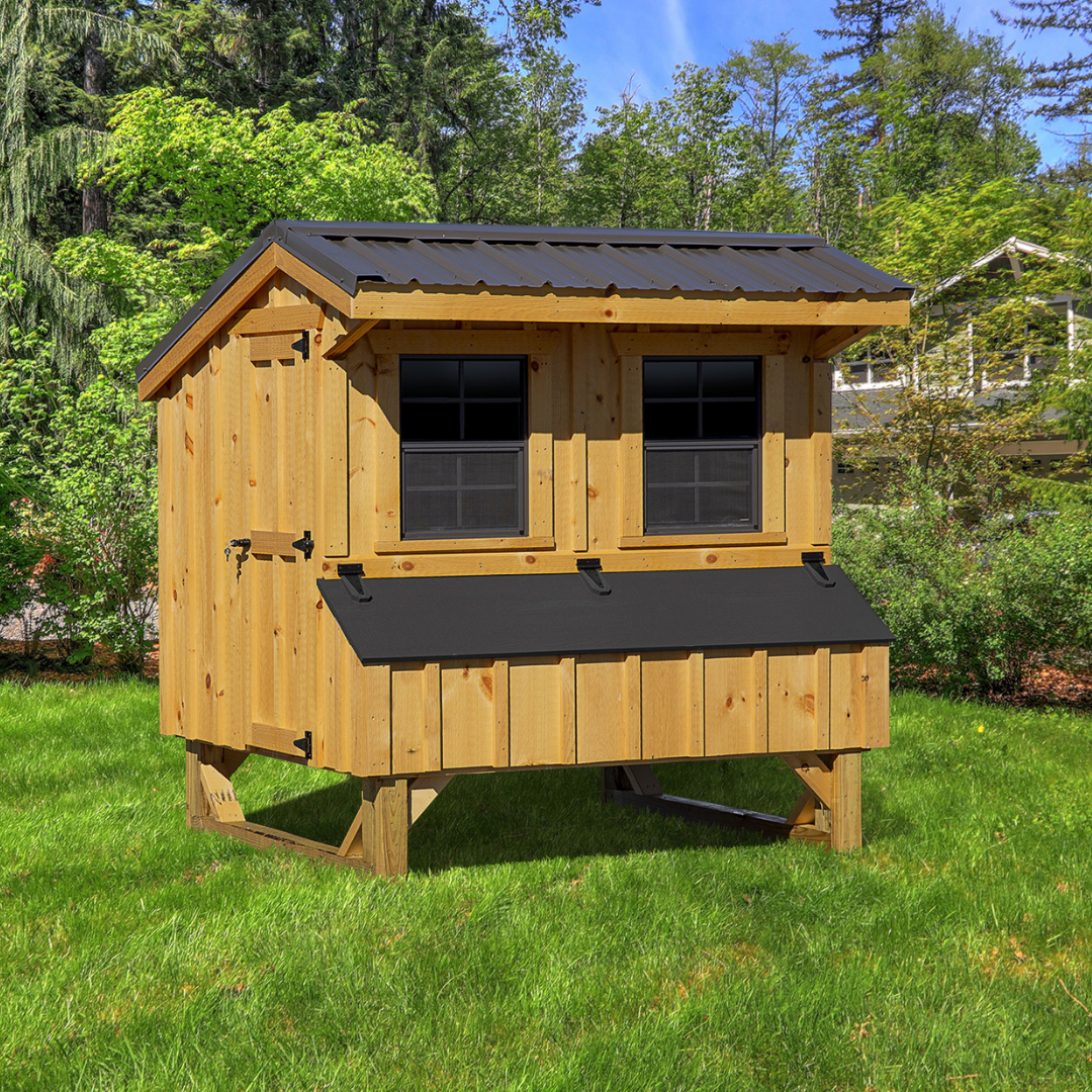 Bird-in-Hand 4×6 Quaker Chicken Coop