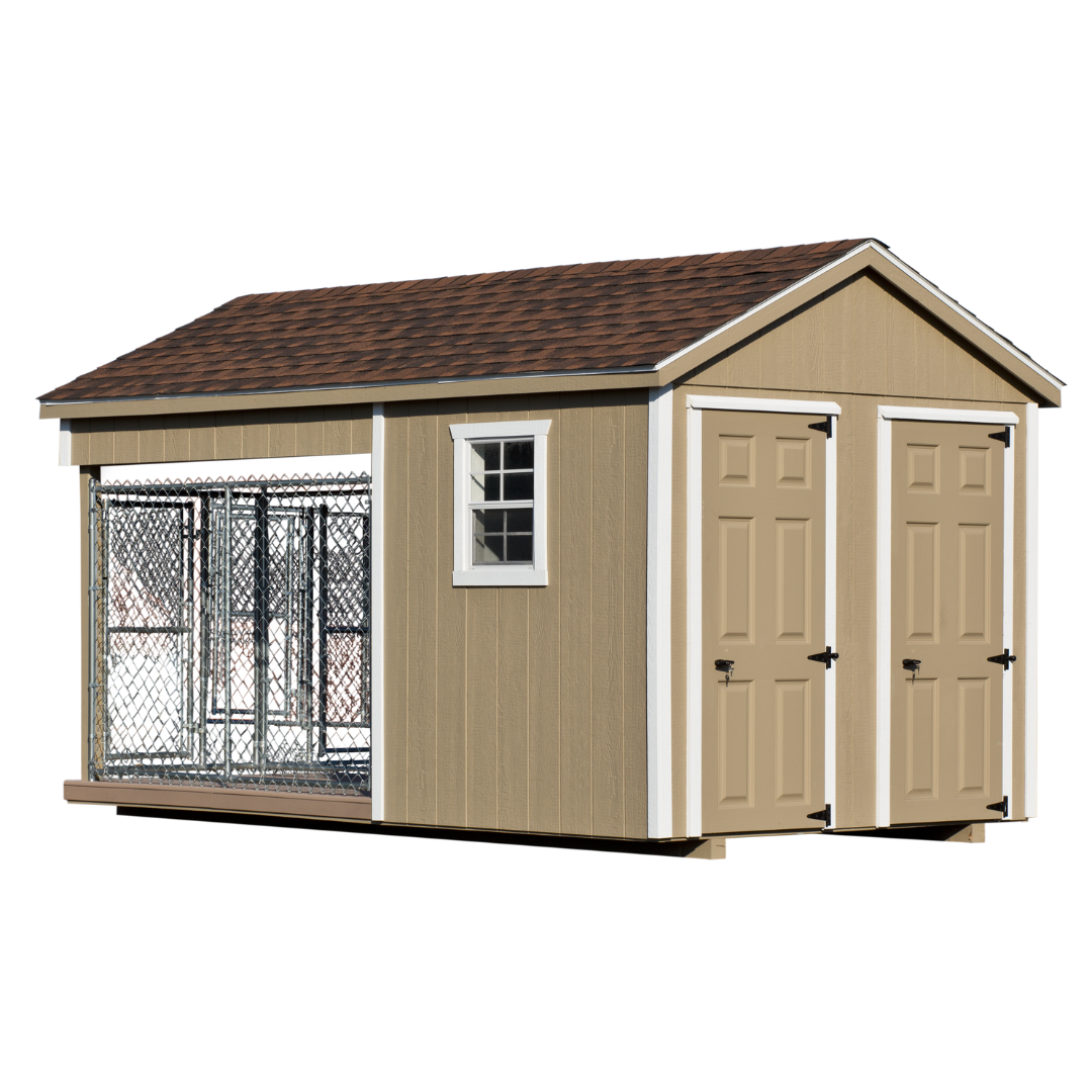 Bird in Hand 8×14 Double Dog Kennel