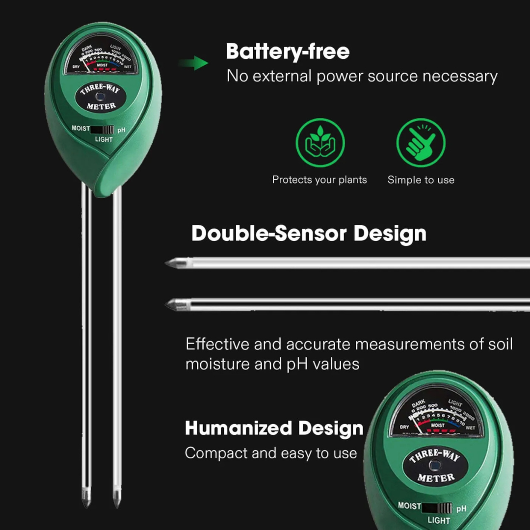 Vivosun 3-in-1 Soil Tester