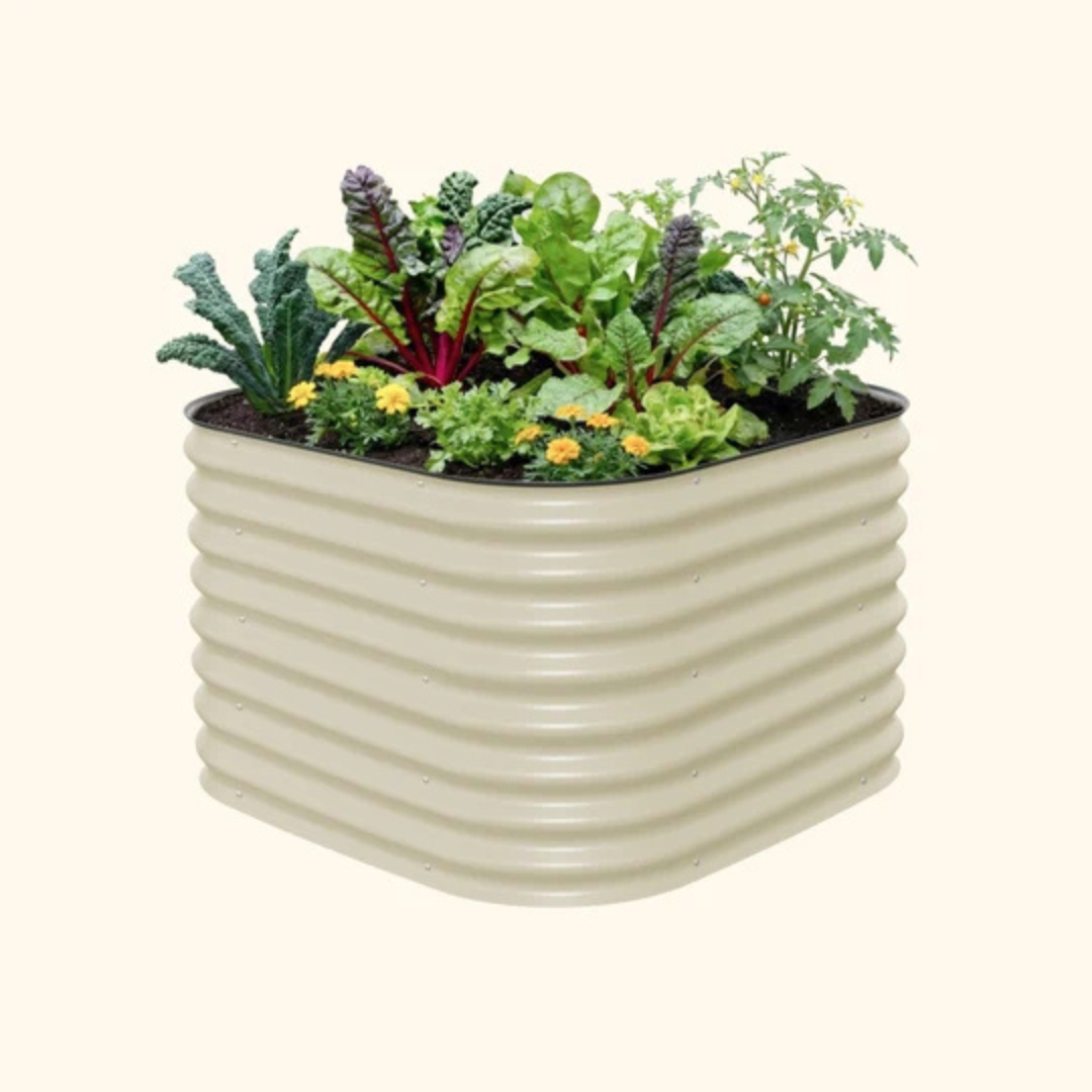 Vego 26" Tall 4 In 1 Small Modular Metal Raised Garden Bed Kit