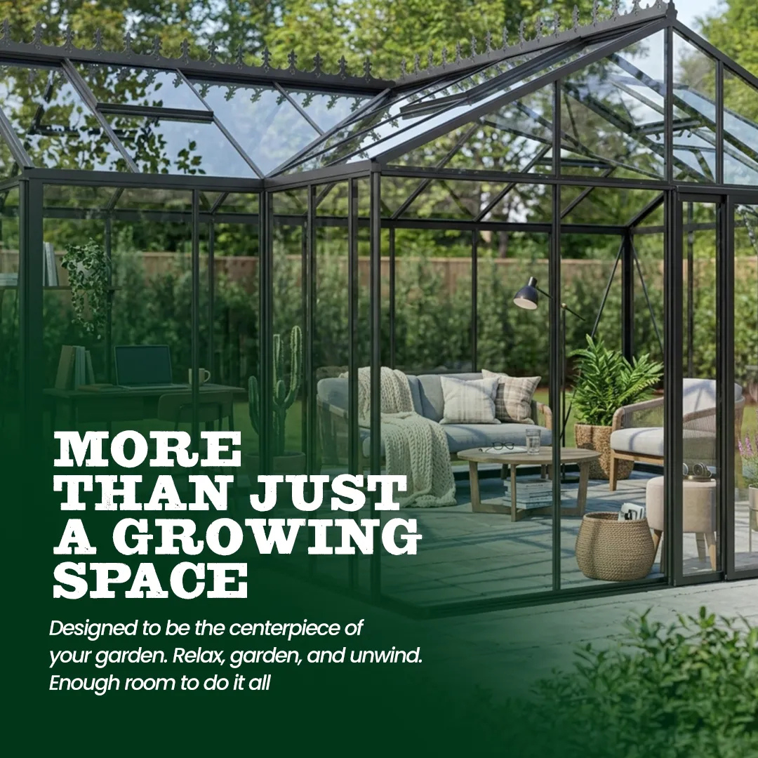 YourGreenhouses Scandiglas T-Shape Orangerie