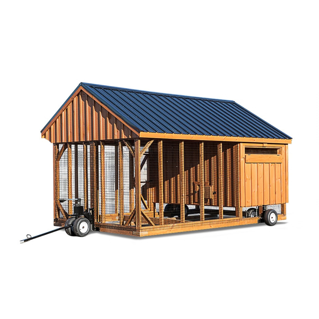 Bird in Hand 10×16 Quaker Combination Chicken Coop
