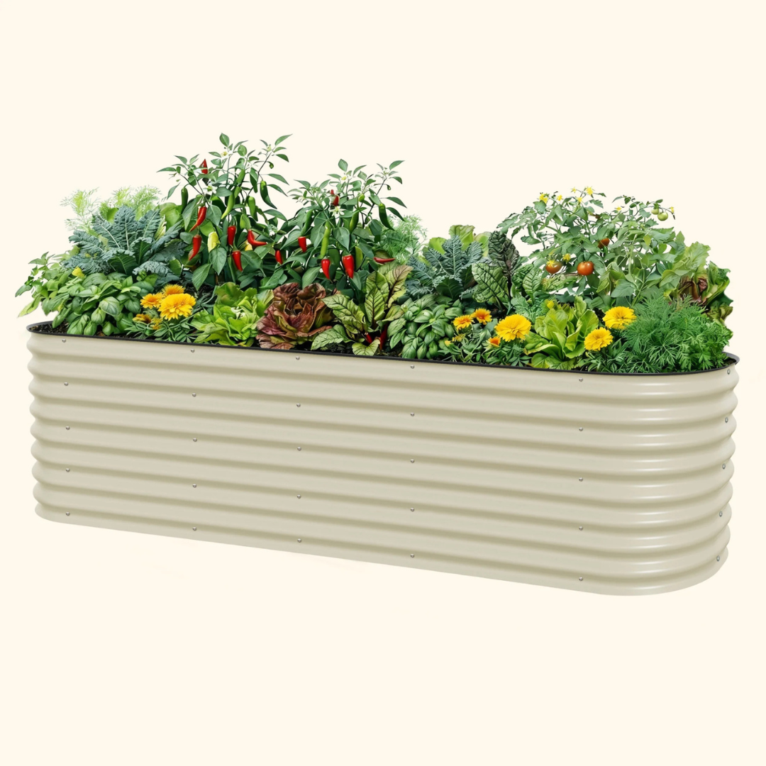 Vego 26" Tall 10 In 1 Jumbo Modular Metal Raised Garden Bed Kit