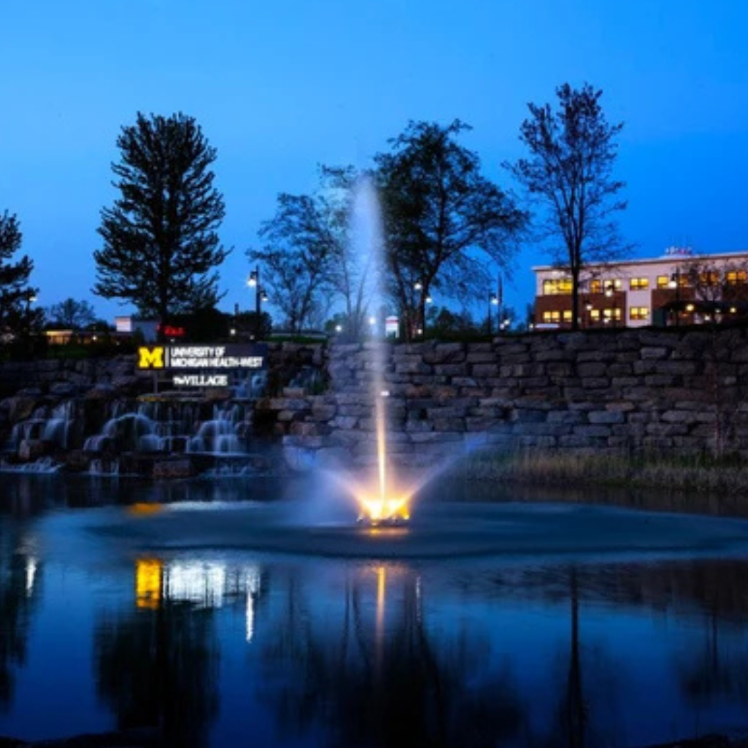 Scott Aerator Skyward Fountain For Large, Commercial Ponds 2 hp 230 volts