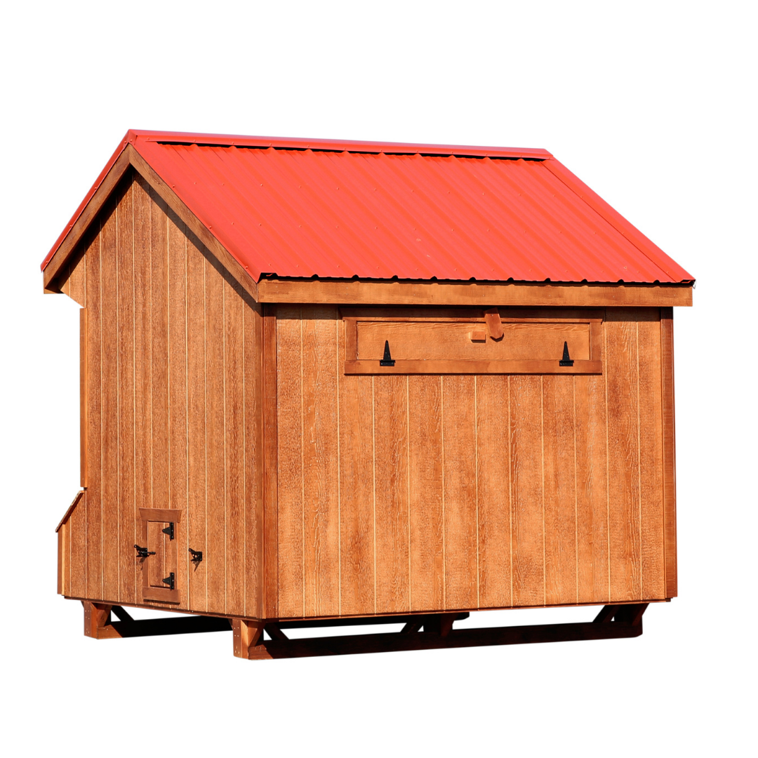 Bird-in-Hand 7×8 Quaker Chicken Coop