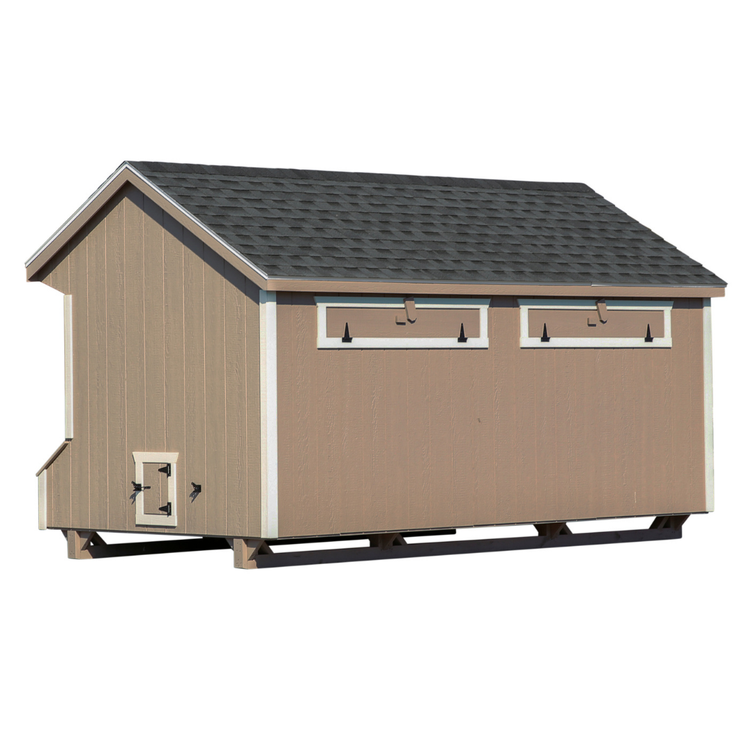 Bird-in-Hand 7×14 Quaker Chicken Coop
