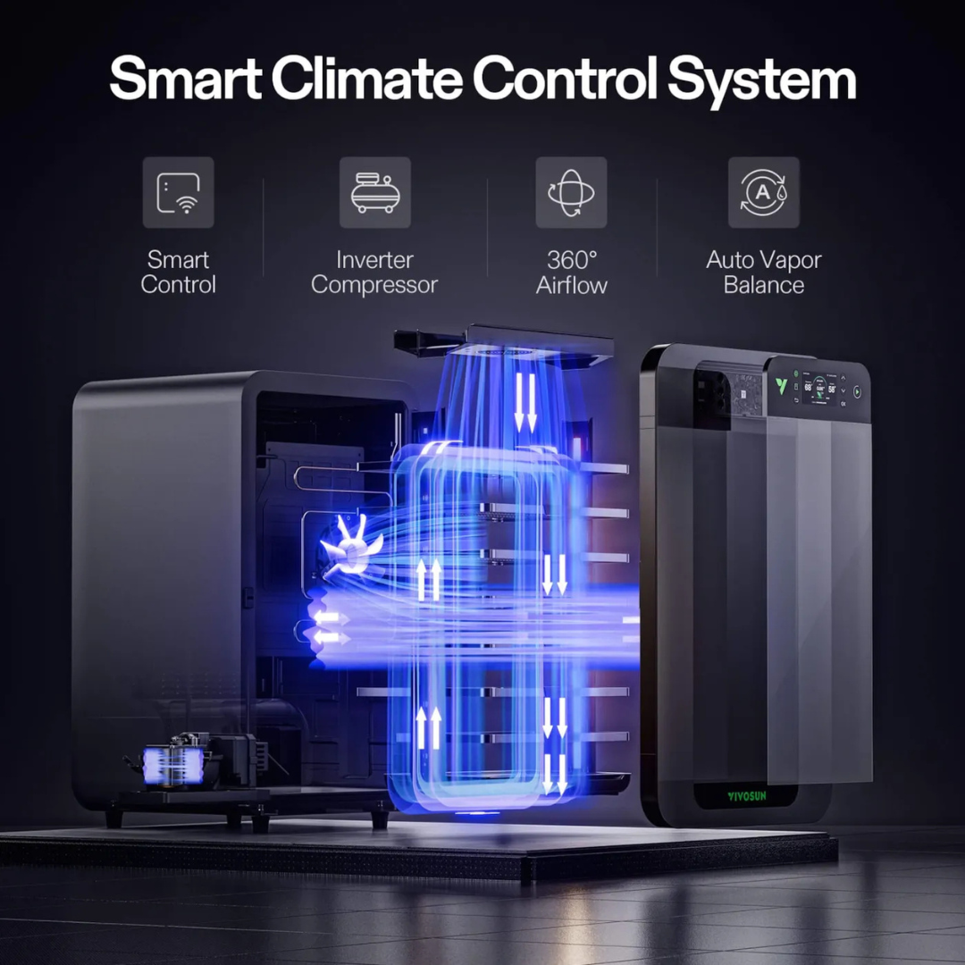 Vivosun VCure C80 Smart Post-Harvest Box, Drying Machine with Temperature Humidity Control System